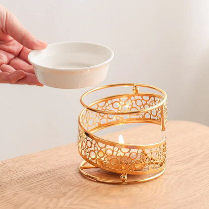 Castiçal de Cerâmica para Óleos Essenciais