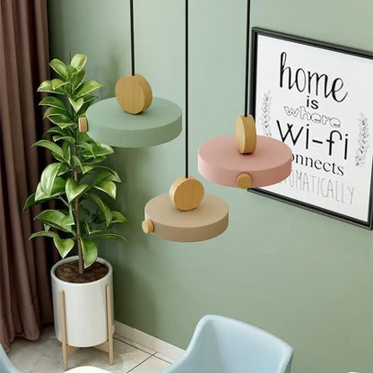 Luminária Pendente Nórdica LED Macaron