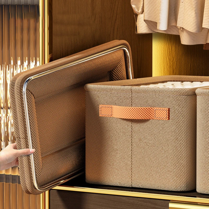 Caixa Organizadora de Roupas Premium