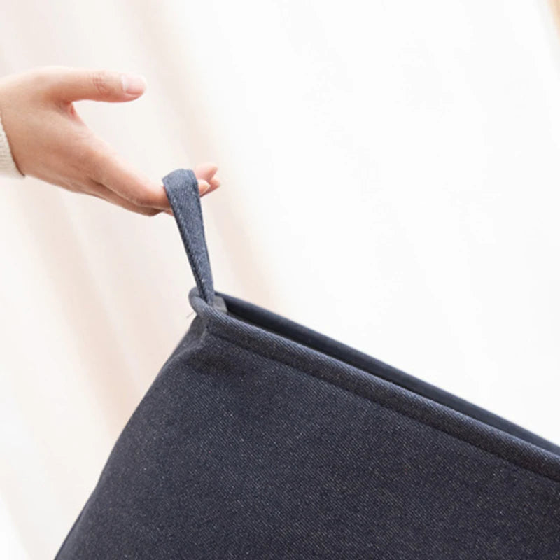 Cesta de coleção de roupas sujas, pano de juta, luz, luxo, casa, banheiro, dobrável, cesta de lavanderia, armazenamento de grande capacidade