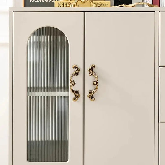 Puxador Vintage Francês em Latão para Móveis