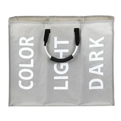 Cesto Dobrável Impermeável com 3 Compartimentos