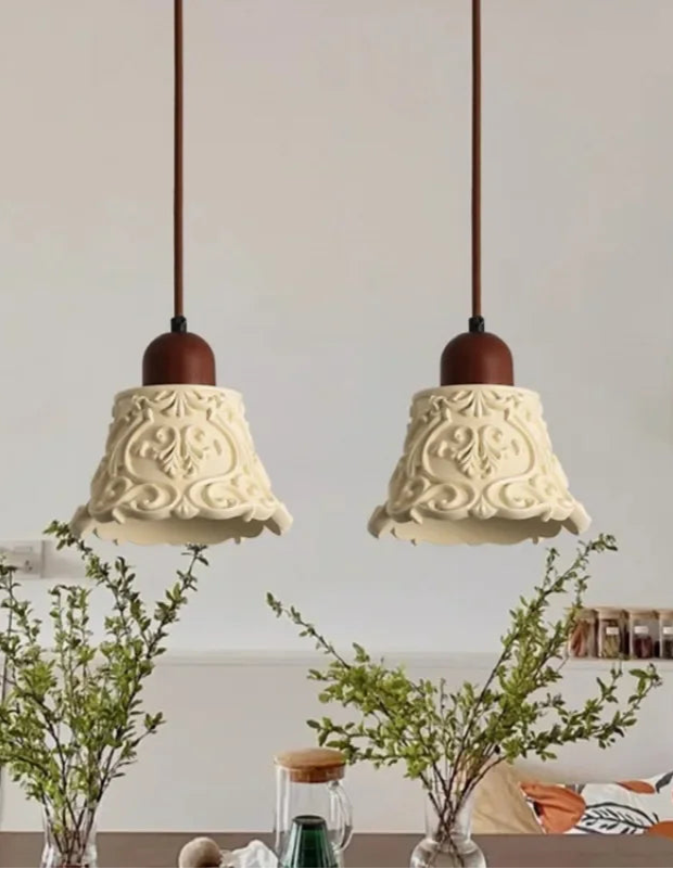 Lustre Retro de Resina