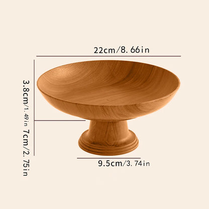 Bandeja Decorativa de Frutas em Plástico