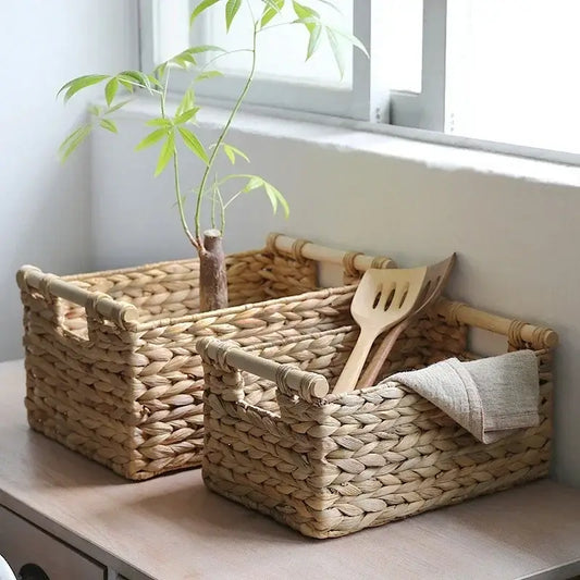 Cesta de Armazenamento Vintage em Cucurbita Natural