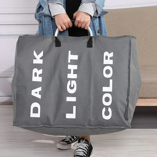 Cesto Dobrável Impermeável com 3 Compartimentos