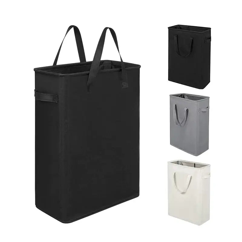 Cesto Dobrável para Roupas com Alças