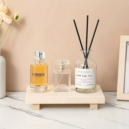 Suporte de Madeira Elegante para Decoração