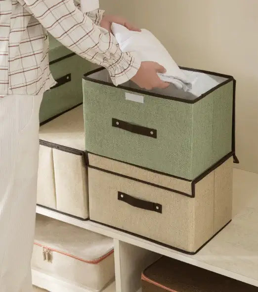 Caixa Organizadora com Fechamento em Velcro