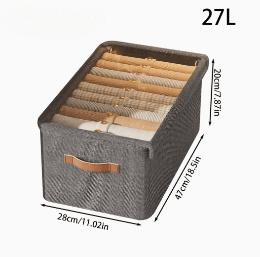 Caixa de Arrumação Dobrável com Estrutura de Aço