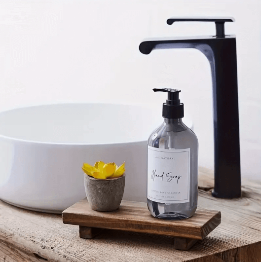 Suporte de Madeira Elegante para Decoração