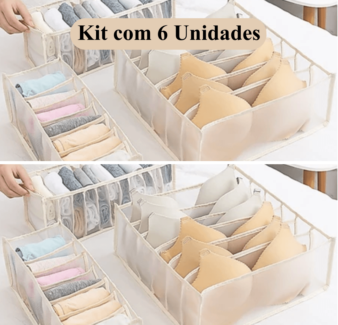 Organizador de Gavetas Harmony | Roupas Íntimas