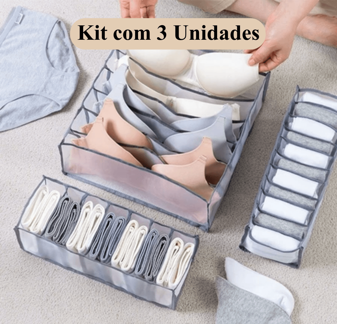 Organizador de Gavetas Harmony | Roupas Íntimas