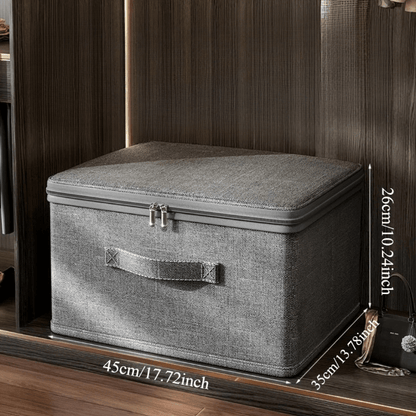 Organizador de Roupas Desmontável com Zíper e Alça