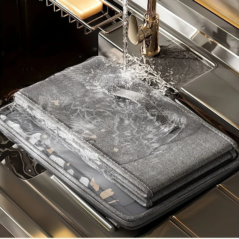 Organizador de Roupas Desmontável com Zíper e Alça