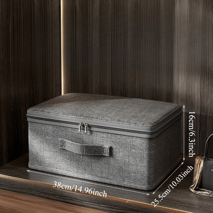 Organizador de Roupas Desmontável com Zíper e Alça