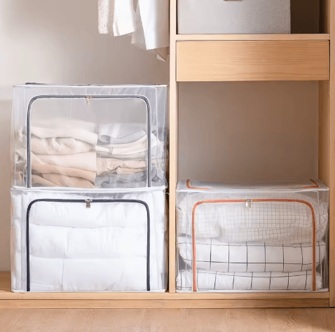 Organizador de Roupas Lumière | Transparente Desmontável