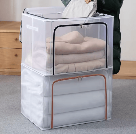 Organizador de Roupas Lumière | Transparente Desmontável