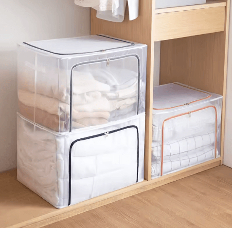 Organizador de Roupas Lumière | Transparente Desmontável