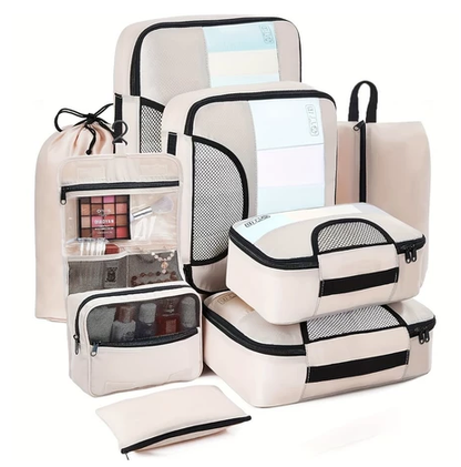 Kit 7 Organizadores Maison + Necessaire Exclusiva (Oferta Especial de Hoje Rustane)
