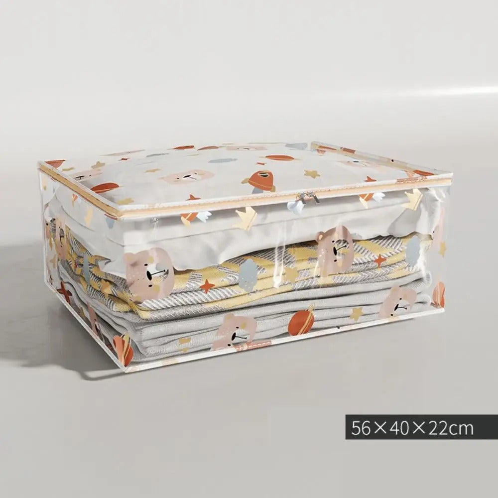 Organizador de Roupas Transparente e Impermeável